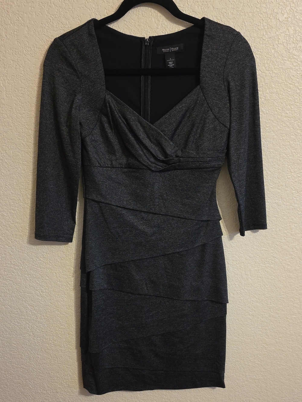 White house black market slimming dress